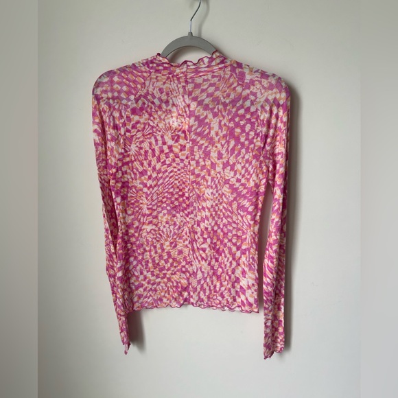 FP Movement Sheer Ruffle Long Sleeve - Picture 3 of 4